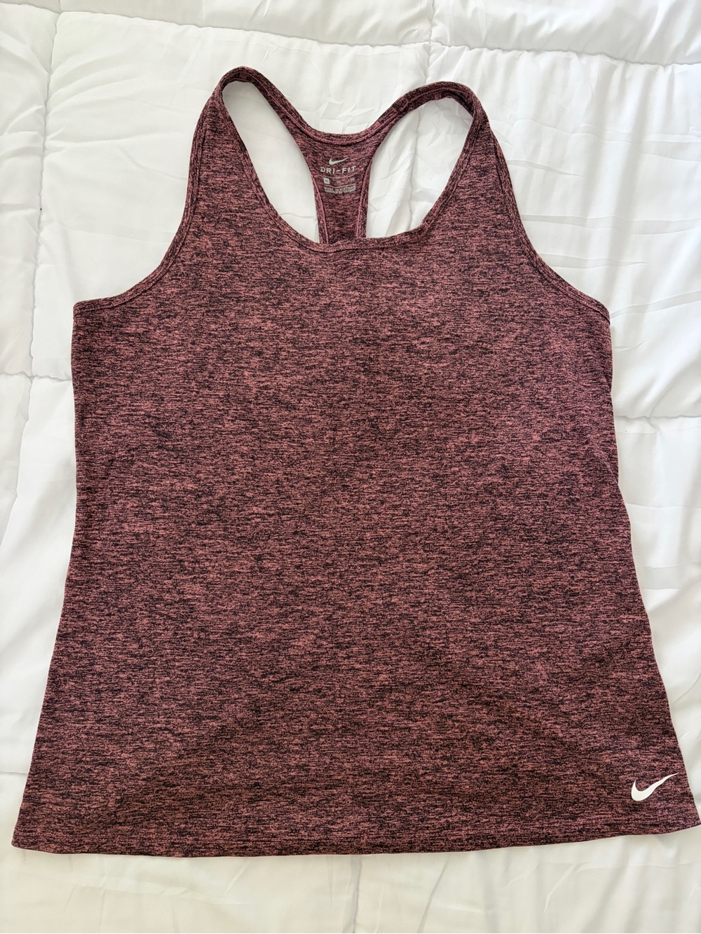 Nike Women’s Marled Wine Racerback Tank Top